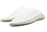 Babouche Blanche Homme